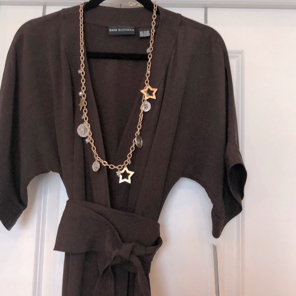 Silk Wrap Dress - Picture 1 of 10